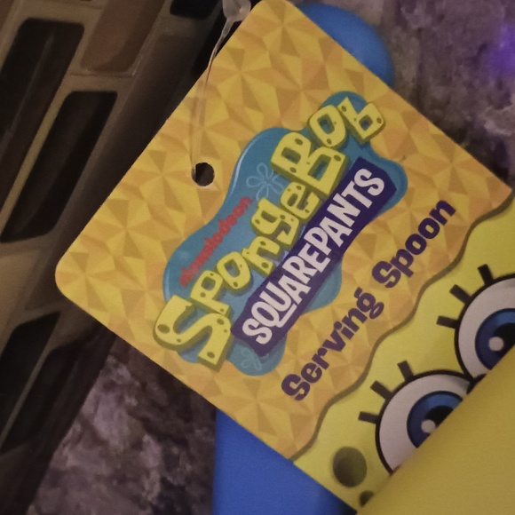 SpongeBob SquarePants Yellow and Blue Utensil Set Kitchen Set New - Picture 6 of 6